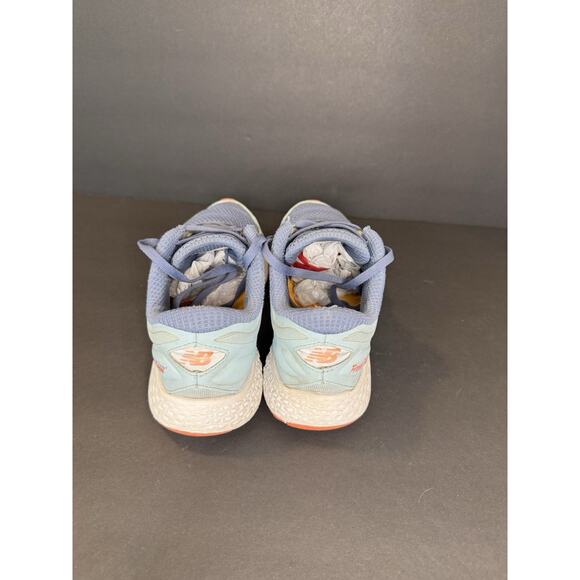 New Balance Fresh Foam Zante v2 running shoes Women’s 7.5 Blue Gray Coral - Picture 3 of 6
